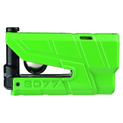 Zámek na kotoučovou brzdu s alarmem ABUS Granit Detecto X-Plus 8077, zelený